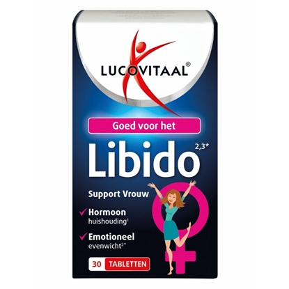 LUCOVITAAL LIBIDO VROUW SUPPORT 30ST